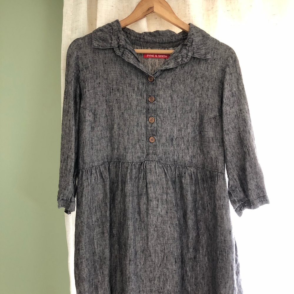 Pyne and Smith tie back midi dress - Picture 1 of 3